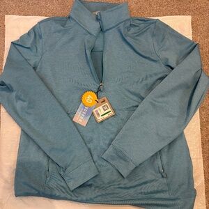 PUMA GOLF Women's W Cloudspun Rockaway 1/4 Zip - Large